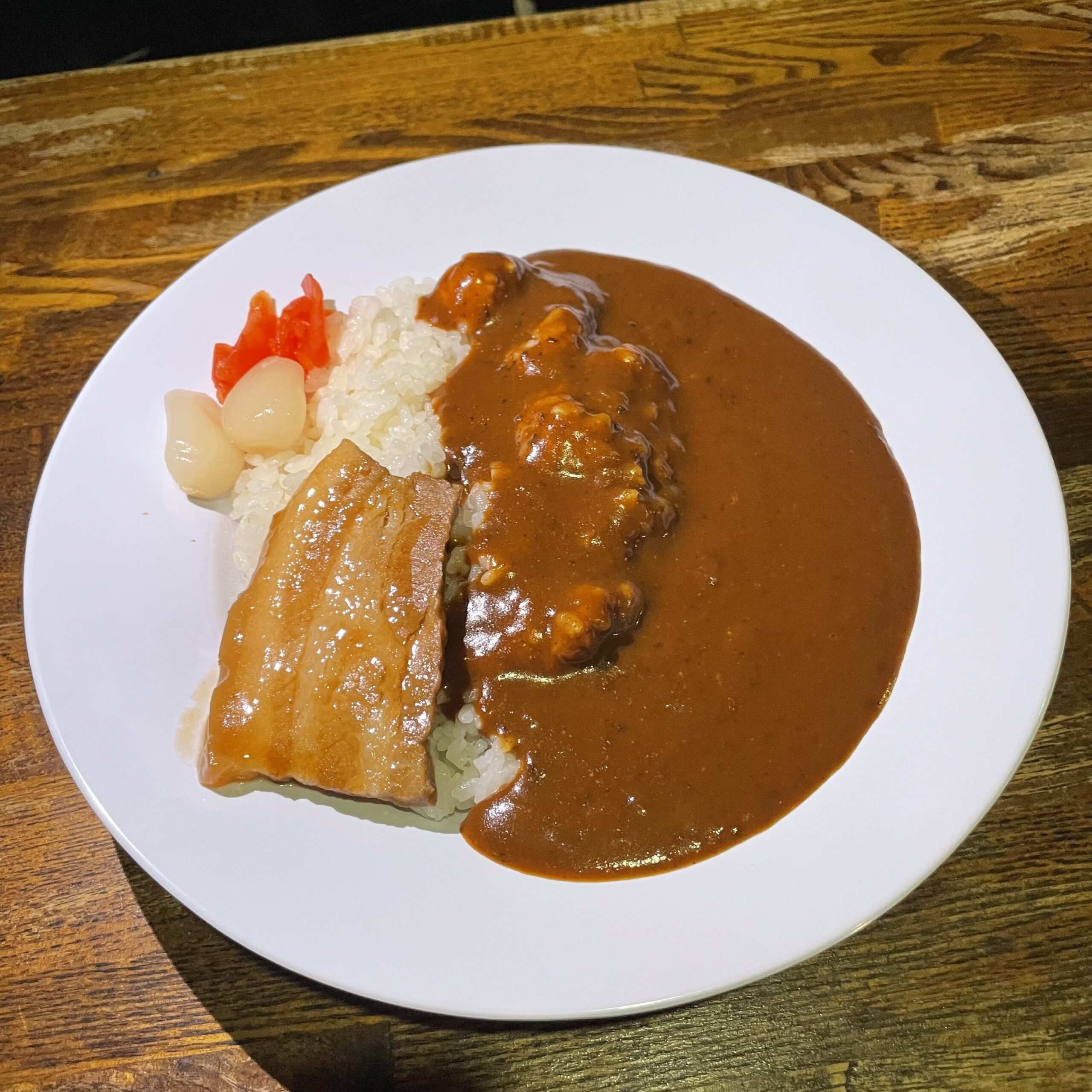 ラフテーカレー